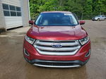 2016 Ford Edge Titanium Бордовый vin: 2FMPK4K90GBB42509