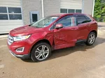 2016 Ford Edge Titanium Бордовый vin: 2FMPK4K90GBB42509