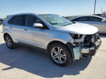 2016 Ford Edge Titanium Серебряный vin: 2FMPK4K90GBB44132