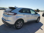 2016 Ford Edge Titanium Серебряный vin: 2FMPK4K90GBB44132