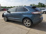 2016 Ford Edge Titanium Blue vin: 2FMPK4K90GBB72030