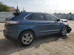 2016 Ford Edge Titanium Blue vin: 2FMPK4K90GBB72030