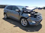 2017 Ford Edge Titanium Silver vin: 2FMPK4K90HBC12110