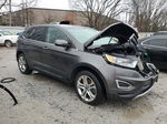 2018 Ford Edge Titanium Gray vin: 2FMPK4K90JBB07444