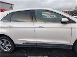 2018 Ford Edge Titanium White vin: 2FMPK4K90JBB82323