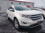 2018 Ford Edge Titanium White vin: 2FMPK4K90JBB82323