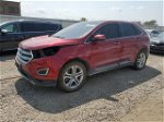 2018 Ford Edge Titanium Red vin: 2FMPK4K90JBB85559