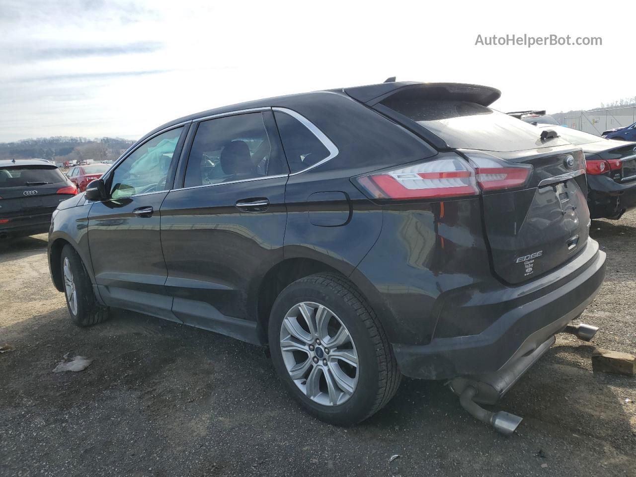 2019 Ford Edge Titanium Black vin: 2FMPK4K90KBC24801