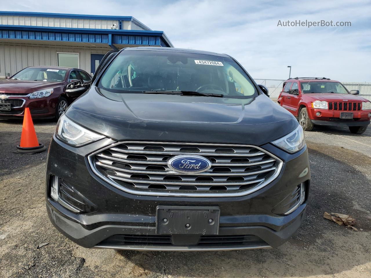 2019 Ford Edge Titanium Black vin: 2FMPK4K90KBC24801