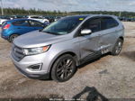 2015 Ford Edge Titanium Серебряный vin: 2FMPK4K91FBB70222