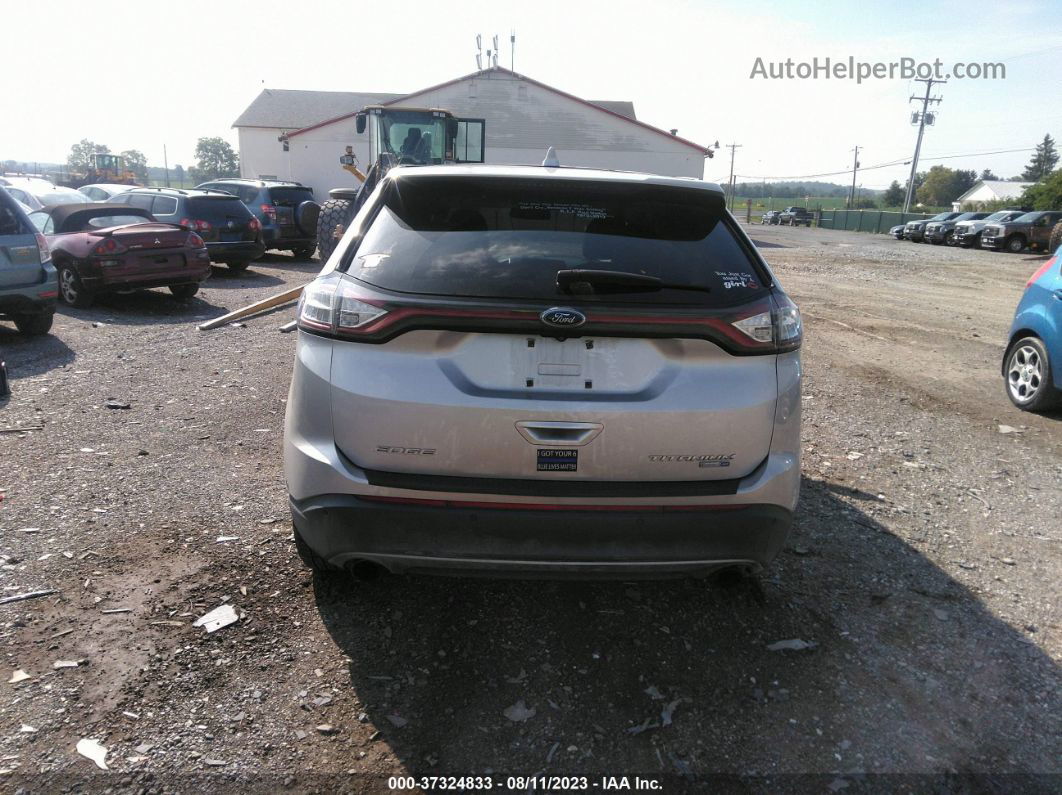 2015 Ford Edge Titanium Серебряный vin: 2FMPK4K91FBB70222