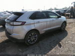 2015 Ford Edge Titanium Silver vin: 2FMPK4K91FBB70222