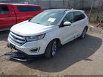 2015 Ford Edge Titanium White vin: 2FMPK4K91FBB95380