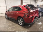 2016 Ford Edge Titanium Red vin: 2FMPK4K91GBB57424
