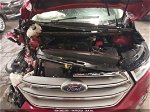 2016 Ford Edge Titanium Красный vin: 2FMPK4K91GBB57424