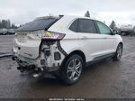 2016 Ford Edge Titanium White vin: 2FMPK4K91GBC31232