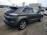 2017 Ford Edge Titanium Серый vin: 2FMPK4K91HBB91557