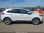 2019 Ford Edge Titanium White vin: 2FMPK4K91KBB21080