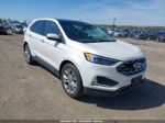 2019 Ford Edge Titanium White vin: 2FMPK4K91KBB21080