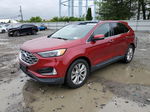 2019 Ford Edge Titanium Красный vin: 2FMPK4K91KBB58985