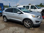 2016 Ford Edge Titanium Серебряный vin: 2FMPK4K92GBB05574