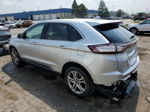 2016 Ford Edge Titanium Серебряный vin: 2FMPK4K92GBB05574