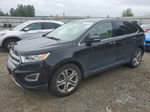 2017 Ford Edge Titanium Black vin: 2FMPK4K92HBB59488