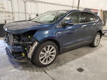 2017 Ford Edge Titanium Blue vin: 2FMPK4K92HBB61581