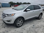 2017 Ford Edge Titanium Silver vin: 2FMPK4K92HBB82463