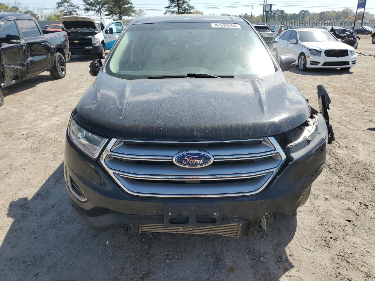 2018 Ford Edge Titanium Charcoal vin: 2FMPK4K92JBB89550