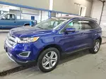 2015 Ford Edge Titanium Синий vin: 2FMPK4K93FBC07917