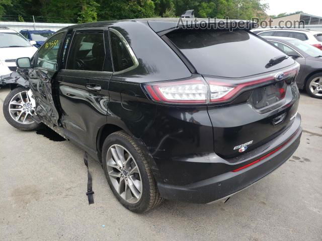 2015 Ford Edge Titanium Black vin: 2FMPK4K93FBC14740