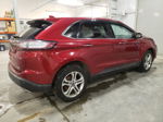 2016 Ford Edge Titanium Бордовый vin: 2FMPK4K93GBB23887