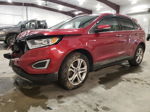 2016 Ford Edge Titanium Бордовый vin: 2FMPK4K93GBB23887