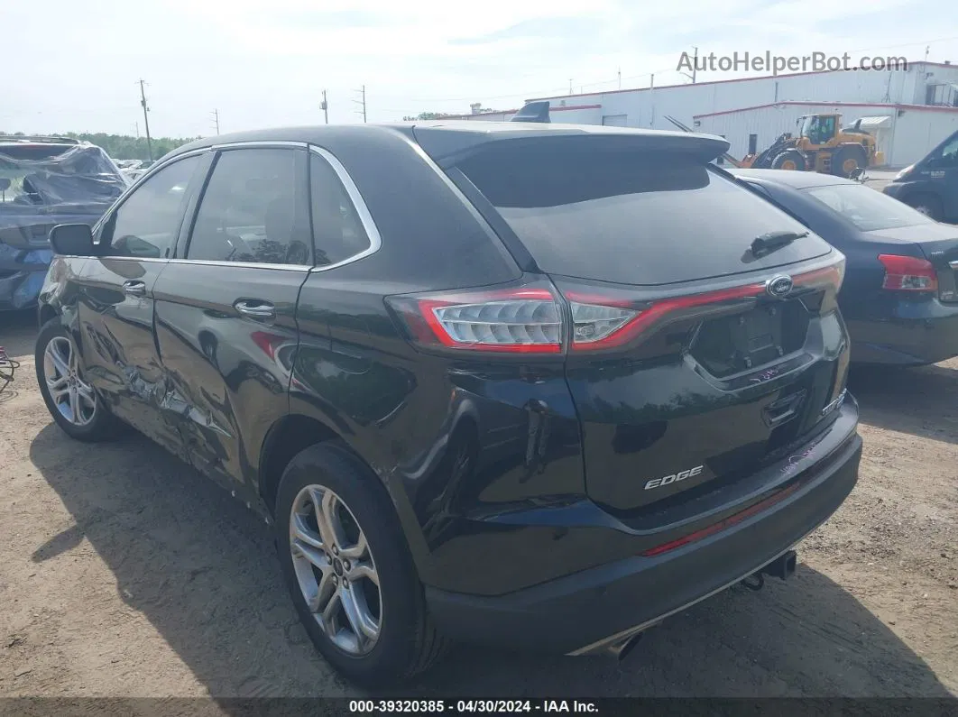 2016 Ford Edge Titanium Black vin: 2FMPK4K93GBB59918