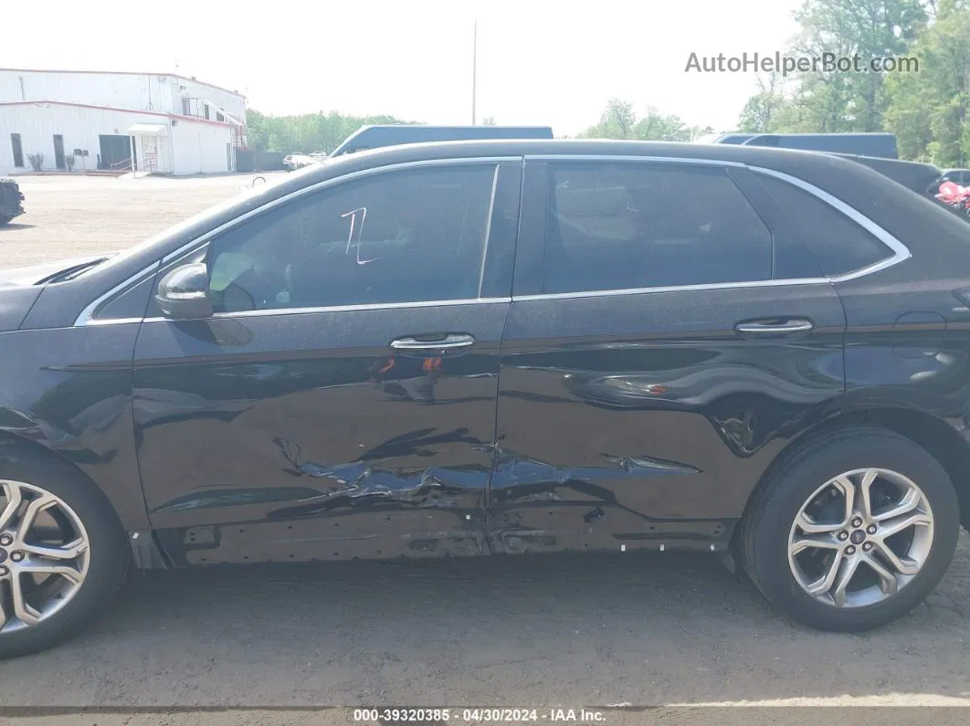 2016 Ford Edge Titanium Black vin: 2FMPK4K93GBB59918