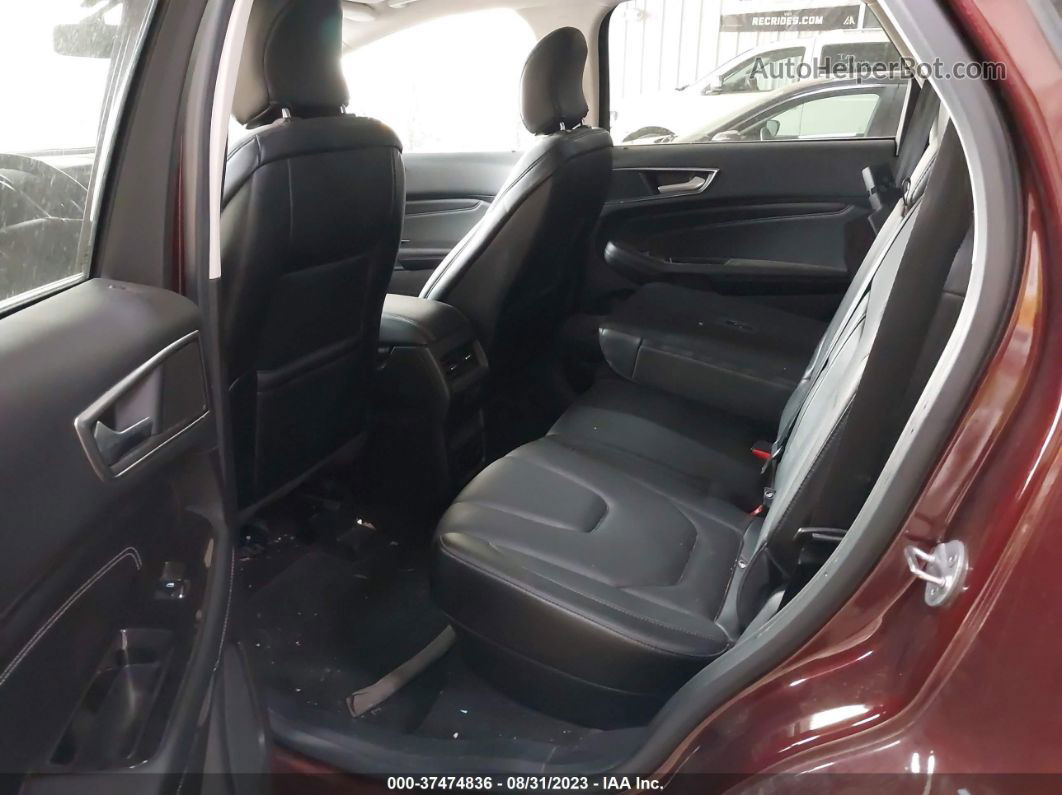 2016 Ford Edge Titanium Темно-бордовый vin: 2FMPK4K93GBC59226