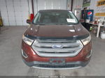 2016 Ford Edge Titanium Темно-бордовый vin: 2FMPK4K93GBC59226