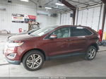 2016 Ford Edge Titanium Темно-бордовый vin: 2FMPK4K93GBC59226