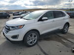 2017 Ford Edge Titanium White vin: 2FMPK4K93HBB59371