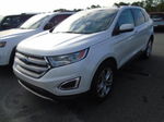 2018 Ford Edge Titanium White vin: 2FMPK4K93JBB78671