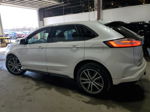 2019 Ford Edge Titanium White vin: 2FMPK4K93KBC48154