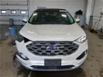 2019 Ford Edge Titanium White vin: 2FMPK4K93KBC48154
