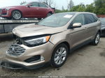 2020 Ford Edge Titanium Золотой vin: 2FMPK4K93LBA41359