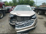 2020 Ford Edge Titanium Золотой vin: 2FMPK4K93LBA41359