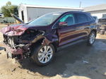 2020 Ford Edge Titanium Maroon vin: 2FMPK4K93LBB53692