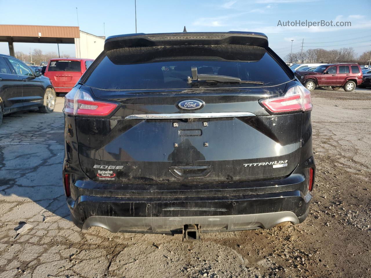 2020 Ford Edge Titanium Black vin: 2FMPK4K93LBB61808