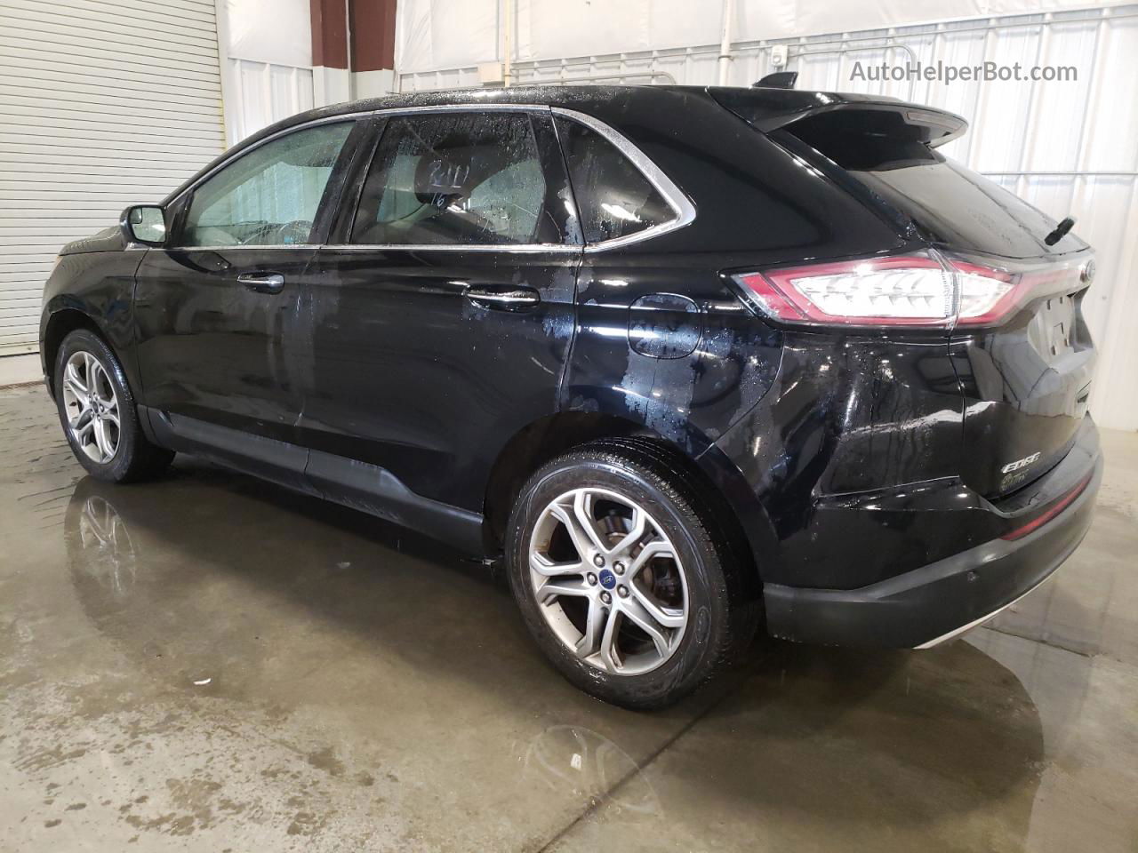 2016 Ford Edge Titanium Black vin: 2FMPK4K94GBB05317