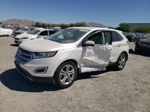 2016 Ford Edge Titanium White vin: 2FMPK4K94GBB53187