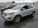 2017 Ford Edge Titanium Silver vin: 2FMPK4K94HBB59184